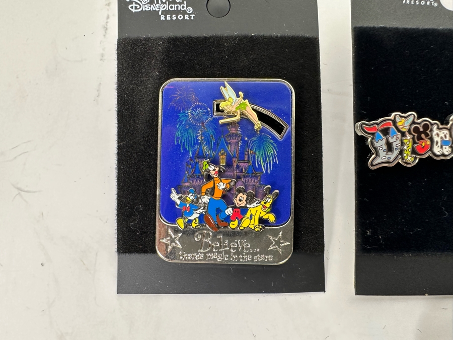 Collection Of Vintage Disneyland Trading Pins One Limited Edition Pin ...