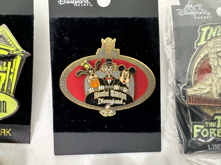Collection Of Vintage Disneyland Trading Pins Some New On Cards - Haunted Mansion [Photo 6]