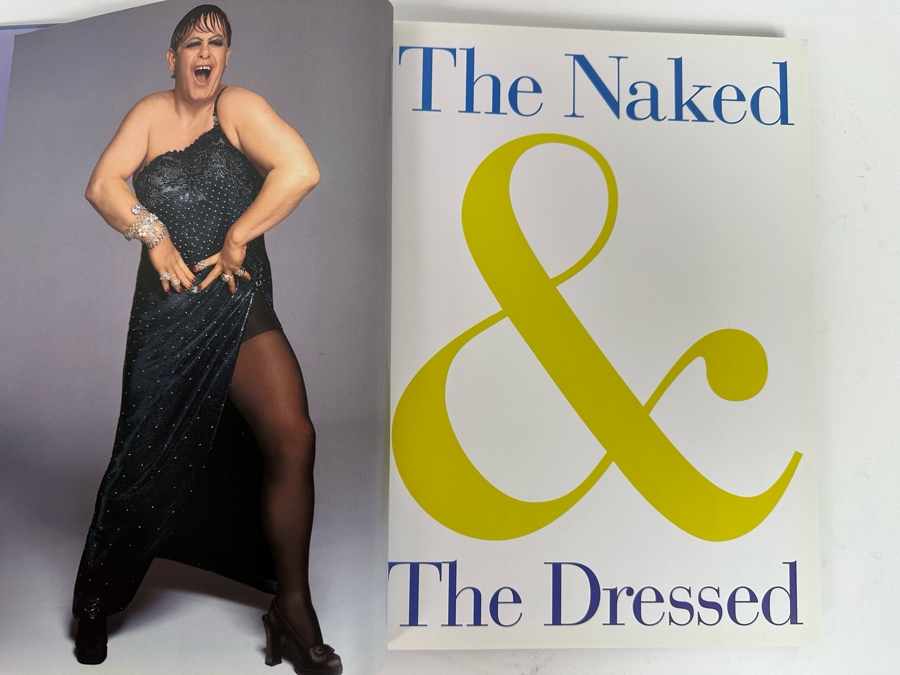 First Edition Book The Naked & The Dressed 20 Years Of Versace By Richard Avedon / Gianni Versace [Photo 4]