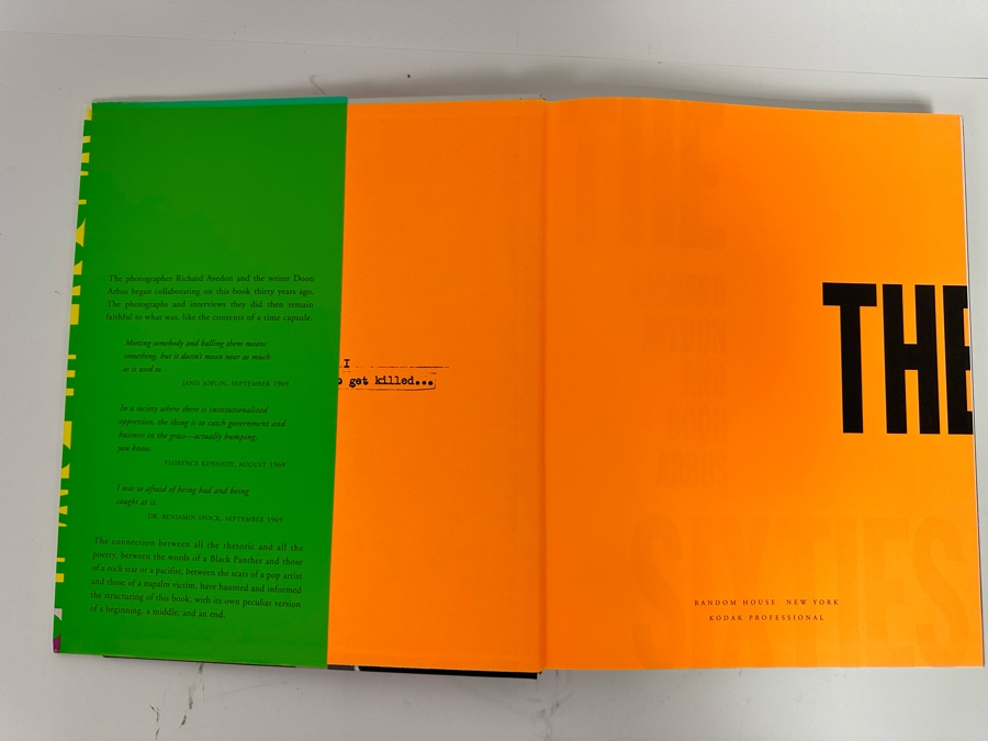 First Edition Book Richard Avedon The Sixties With Doon Arbus [Photo 4]