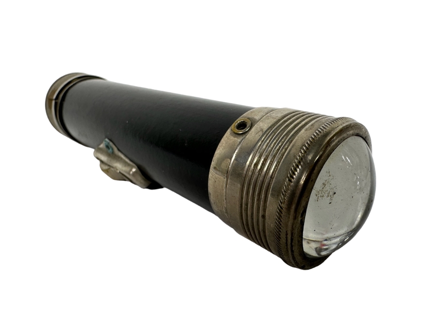 Antique Early Flashlight Battery Powered 5.5L