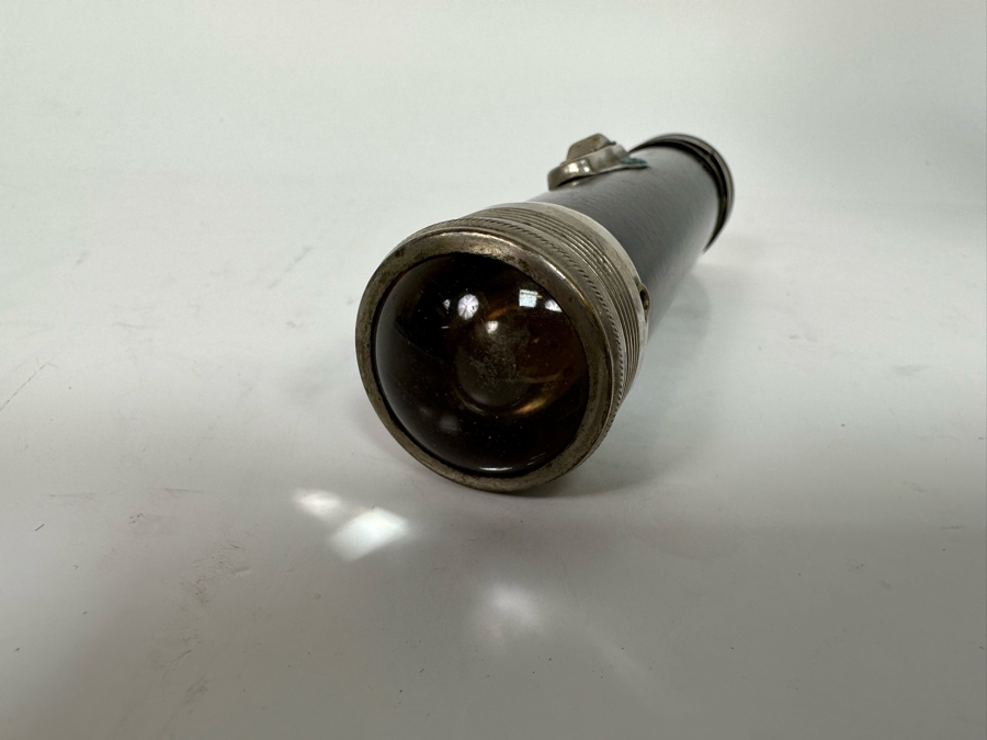 Antique Early Flashlight Battery Powered 5.5L [Photo 10]
