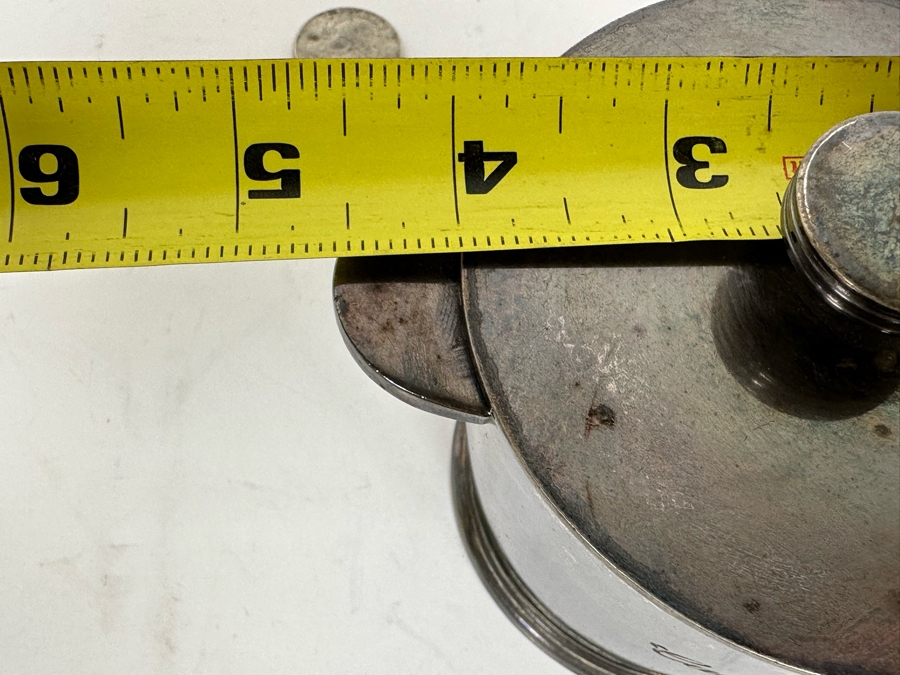 Vintage Art Deco Reed & Barton Sugar Container Silver Soldered 3160B 8oz Casablanca 4.5W X 3.5H [Photo 7]