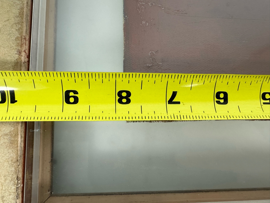 Original Arwork On Cigar Box Top 8 X 5 Double Glass Framed 13 X 10 Signed On Back Ronki [Photo 14]