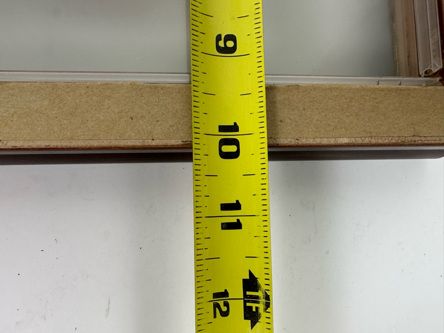 Original Arwork On Cigar Box Top 8 X 5 Double Glass Framed 13 X 10 Signed On Back Ronki [Photo 17]