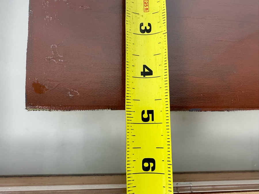 Original Arwork On Cigar Box Top 8 X 5 Double Glass Framed 13 X 10 Signed On Back Ronki [Photo 15]