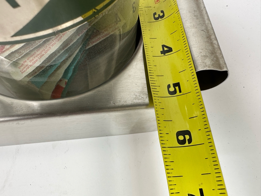 Vintage Lidded Medical Sundry Jars By Kalon 8H With Stainless Steel Jar Holder 27.5W X 5D [Photo 10]