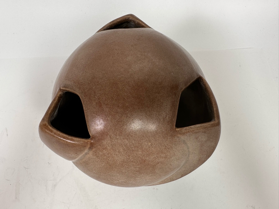 George Rumrill For Red Wing Vintage Art Deco Pottery Vase 600-6 6W X 6H [Photo 6]