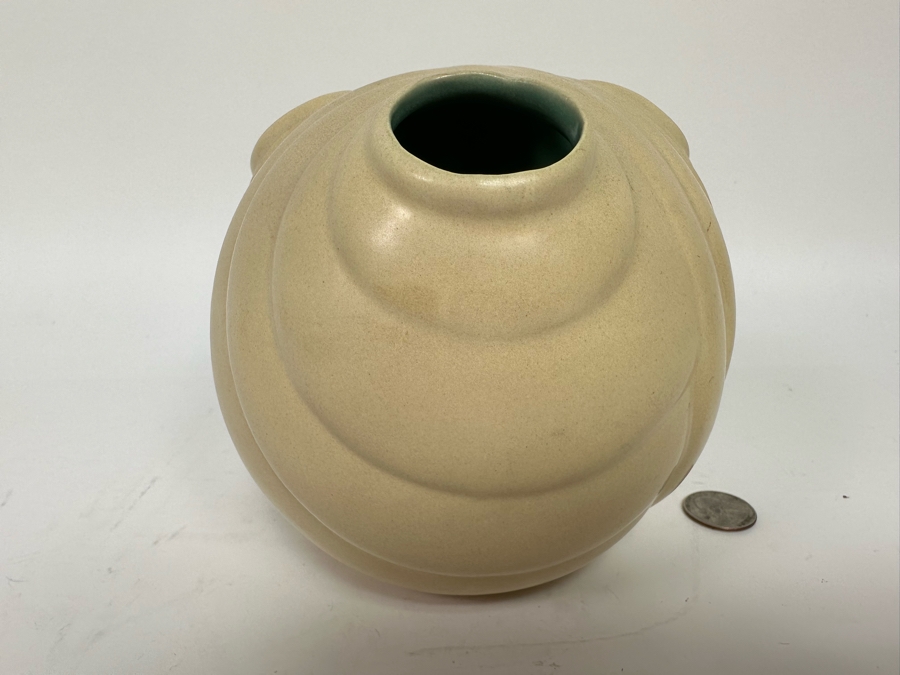 George Rumrill Vintage Art Deco Pottery Vase 601 6W X 6H [Photo 5]