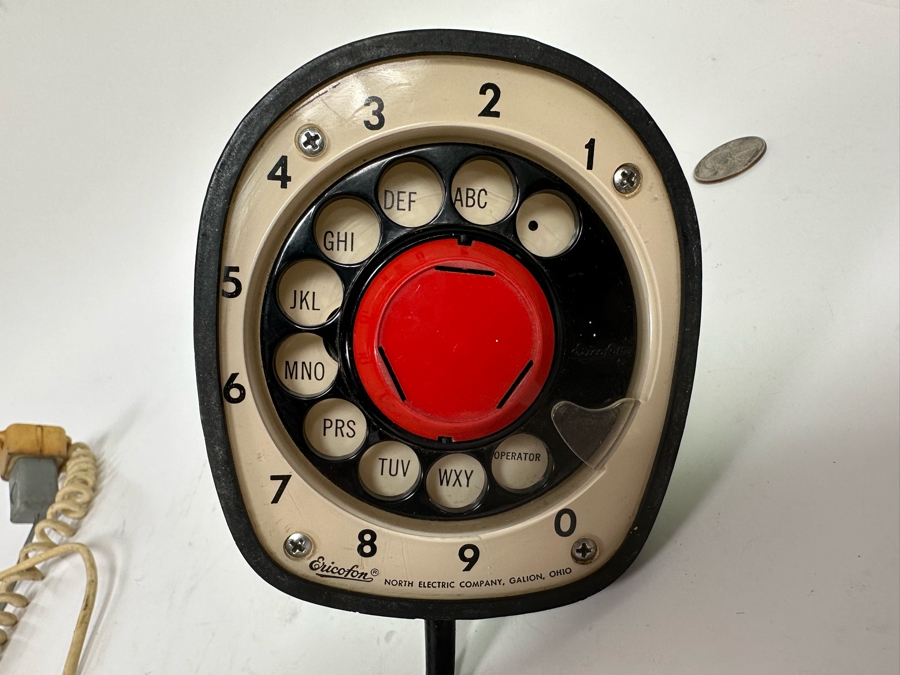 Vintage Collectible Ericofon One-Piece Telephone By The Ericsson Company Of Sweden Featured In The Museum Of Modern Art In NYC 3.5W X 4D X 8H [Photo 10]