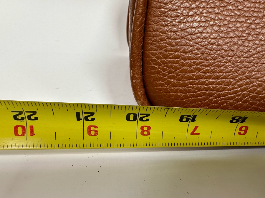 New Leather Barneys New York Travel Bag Made In Italy 20W X 9D X 14H [Photo 10]