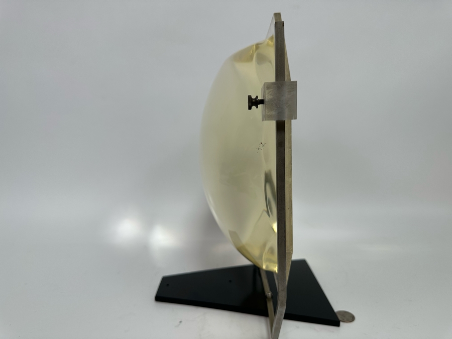 Vintage Mid-Century Acrylic Television Screen Magnifier Stand 15W X 9D X 13H [Photo 7]