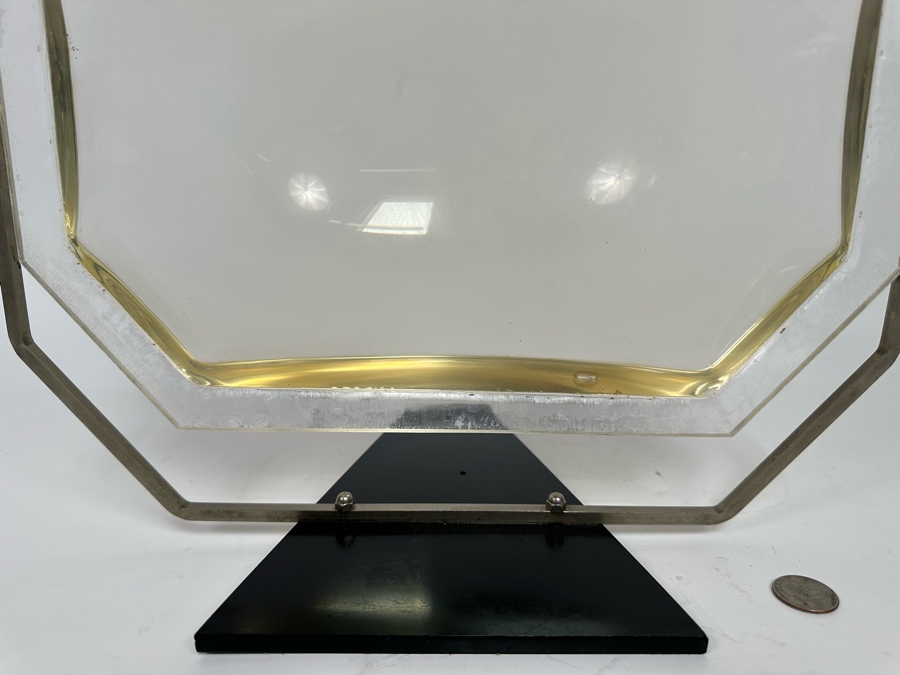 Vintage Mid-Century Acrylic Television Screen Magnifier Stand 15W X 9D X 13H [Photo 6]