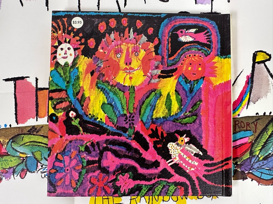 Vintage 1970 First Edition The Rainbow Box Book Collection Of Four Books Representing Each Season With Peace Poster By Norman Laliberte Gifted To Client Personally By Andy Warhol (Client Did Makeup On Andy Warhol's Polaroid Shoots) [Photo 18]