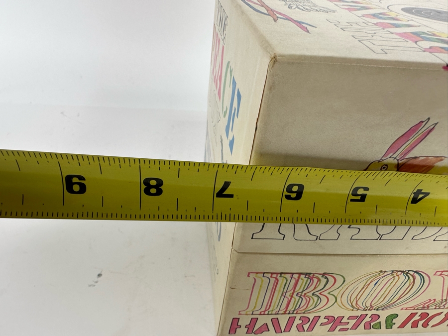 Vintage 1970 First Edition The Rainbow Box Book Collection Of Four Books Representing Each Season With Peace Poster By Norman Laliberte Gifted To Client Personally By Andy Warhol (Client Did Makeup On Andy Warhol's Polaroid Shoots) [Photo 36]