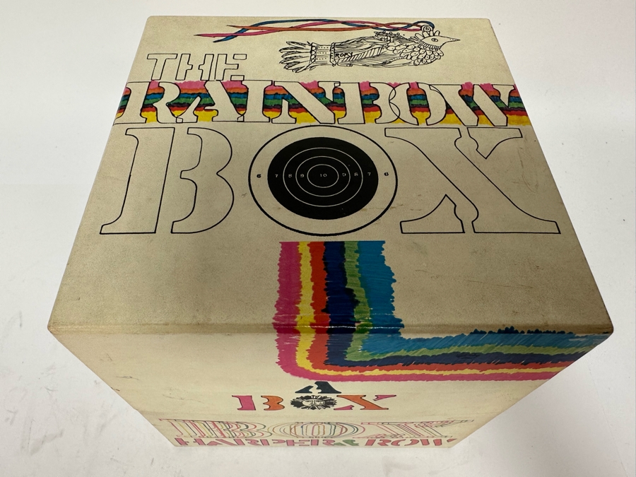 Vintage 1970 First Edition The Rainbow Box Book Collection Of Four Books Representing Each Season With Peace Poster By Norman Laliberte Gifted To Client Personally By Andy Warhol (Client Did Makeup On Andy Warhol's Polaroid Shoots) [Photo 2]