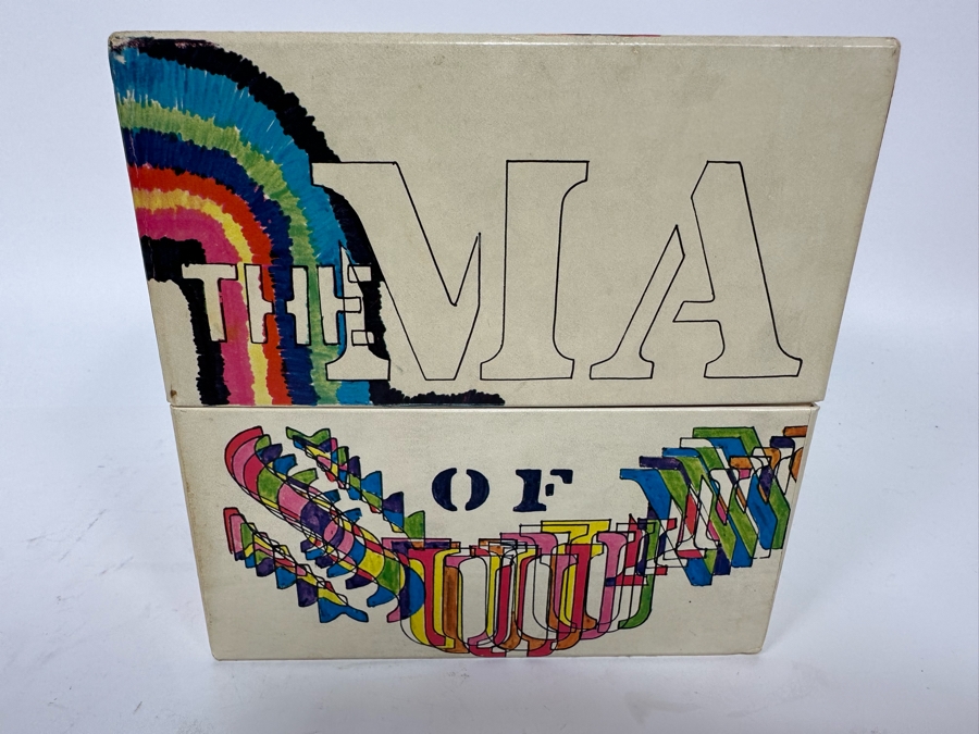 Vintage 1970 First Edition The Rainbow Box Book Collection Of Four Books Representing Each Season With Peace Poster By Norman Laliberte Gifted To Client Personally By Andy Warhol (Client Did Makeup On Andy Warhol's Polaroid Shoots) [Photo 7]