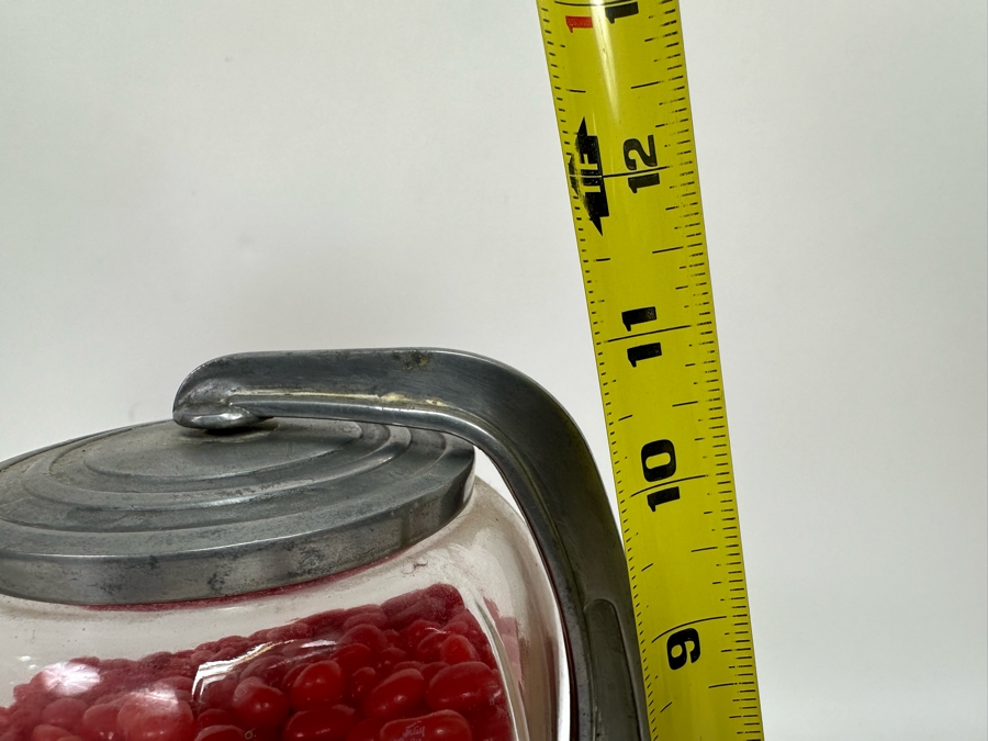 Vintage Machine Age Art Deco Atlas Bantam 5 Cent Peanut Vending Machine With Tray 10W X 8D X 11H [Photo 16]