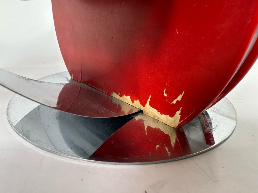 Fred Farr For Revere Vintage Art Deco Double Scroll Bookends Book Magazine Holder 8W X 6D X 5H [Photo 5]