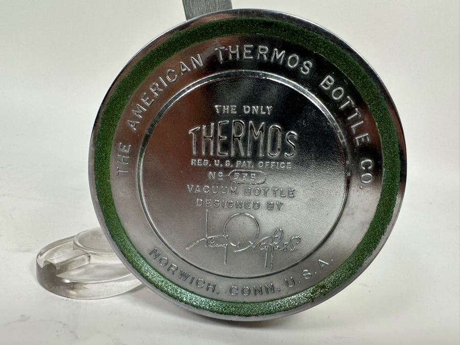 Henry Dreyfuss For Thermous Vintage Machine Age Art Deco Decanter 6W X 5.5H [Photo 10]