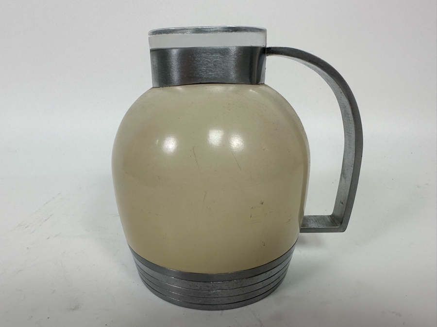 Henry Dreyfuss For Thermous Vintage Machine Age Art Deco Decanter 6W X 5.5H [Photo 8]