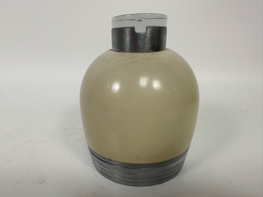 Henry Dreyfuss For Thermous Vintage Machine Age Art Deco Decanter 6W X 5.5H [Photo 9]