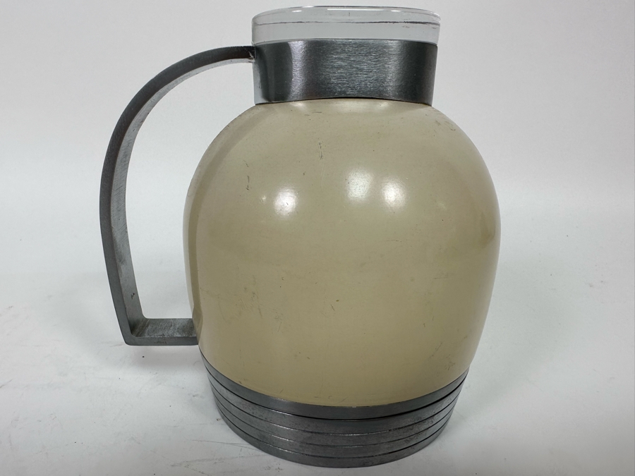 Henry Dreyfuss For Thermous Vintage Machine Age Art Deco Decanter 6W X 5.5H [Photo 3]