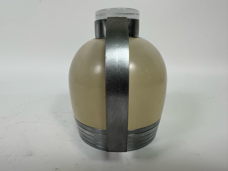 Henry Dreyfuss For Thermous Vintage Machine Age Art Deco Decanter 6W X 5.5H [Photo 7]