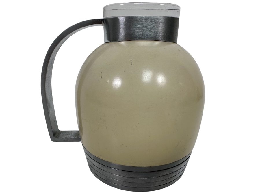 Henry Dreyfuss For Thermous Vintage Machine Age Art Deco Decanter 6W X 5.5H [Photo 1]