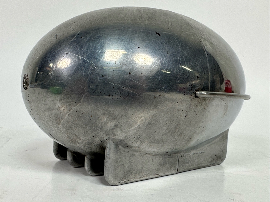 Raymond Barton Machine Age Art Deco Aluminum Top-O-Stove Potato Baker By Na-Mac Co Zeppelin Design 7W X 3.5D X 3.5H [Photo 5]