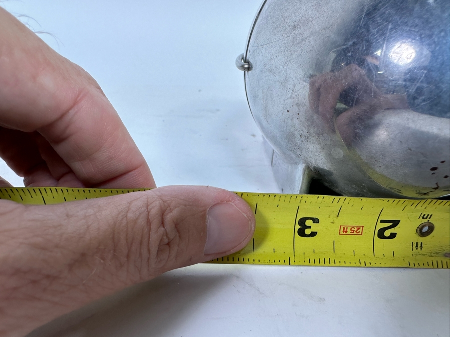 Raymond Barton Machine Age Art Deco Aluminum Top-O-Stove Potato Baker By Na-Mac Co Zeppelin Design 7W X 3.5D X 3.5H [Photo 13]