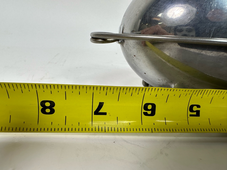 Raymond Barton Machine Age Art Deco Aluminum Top-O-Stove Potato Baker By Na-Mac Co Zeppelin Design 7W X 3.5D X 3.5H [Photo 12]