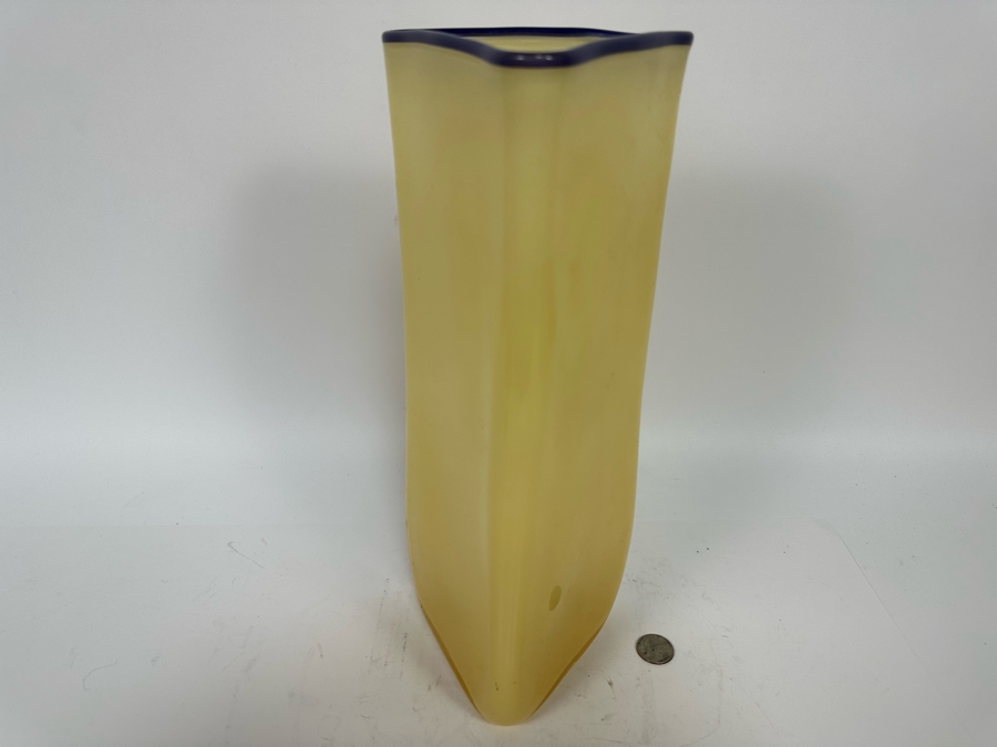 Italian Murano Art Glass Vase 14H [Photo 2]