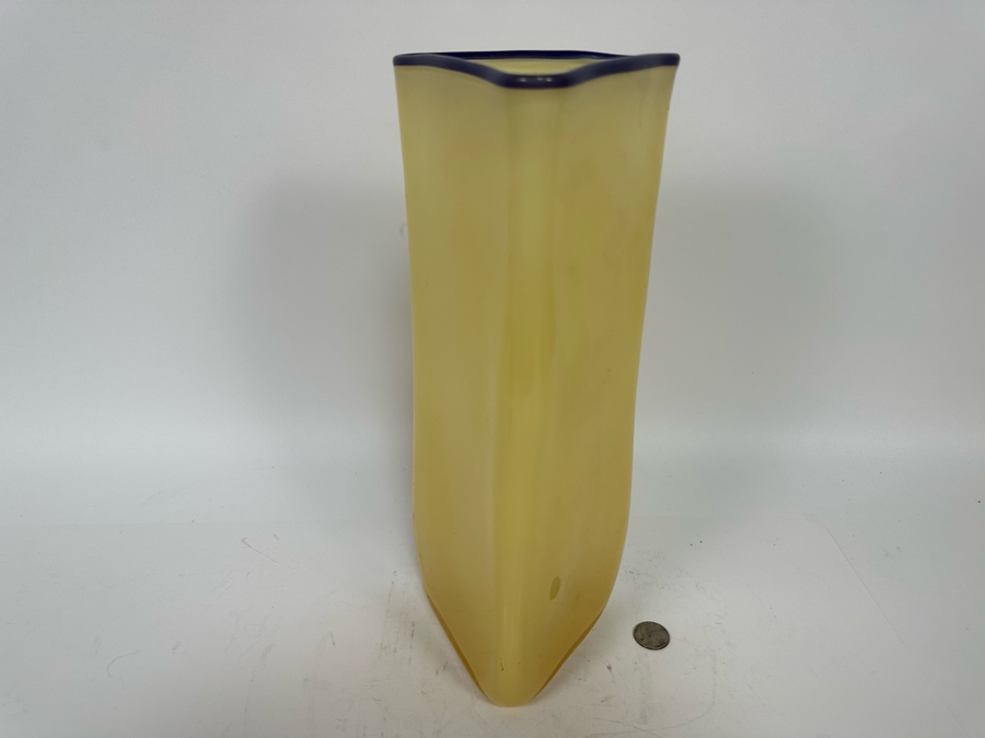 Italian Murano Art Glass Vase 14H [Photo 3]
