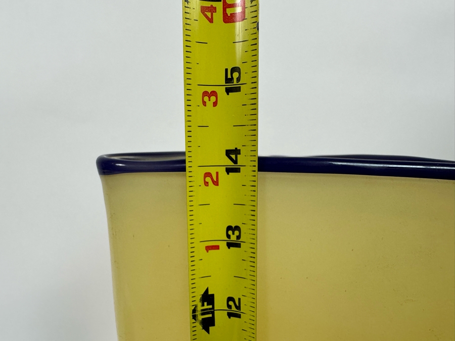 Italian Murano Art Glass Vase 14H [Photo 7]