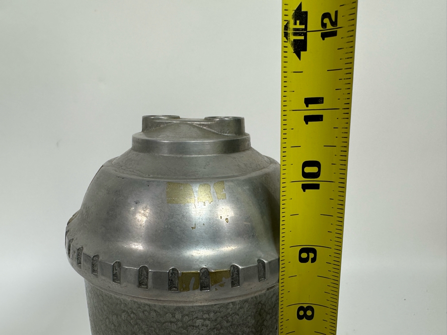 Vintage Art Deco Precision Castings Precision Cooler Cocktail Shaker With Original Instructions New Old Stock 11H [Photo 13]