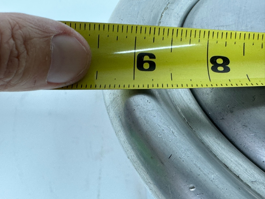 Vintage Art Deco Tranquil House Aluminum Ice Bucket 9.5W X 7H [Photo 9]