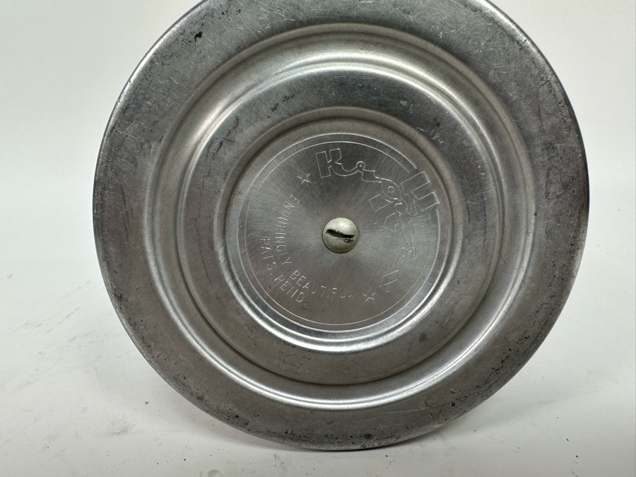 Vintage Machine Age Art Deco Kromex Coffee Carafe Glass Insulator 10H [Photo 8]