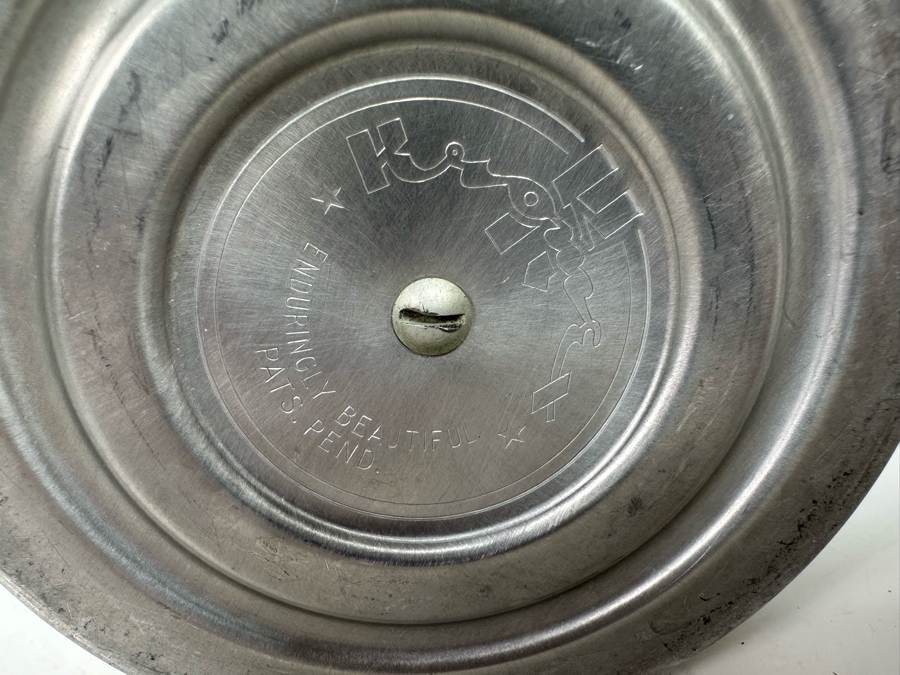 Vintage Machine Age Art Deco Kromex Coffee Carafe Glass Insulator 10H [Photo 9]