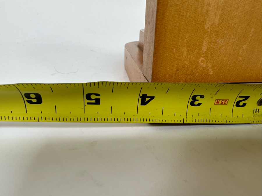 Pair Of Wooden Art Deco Bookends 12.5W X 4D X 6.5H [Photo 7]