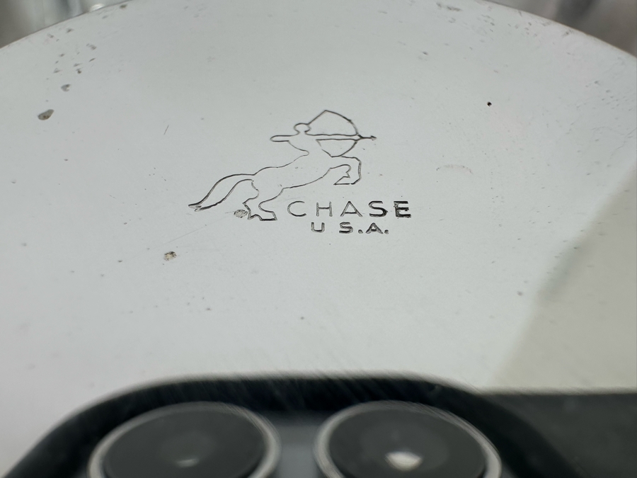 Vintage Art Deco Old-Fashioned Cocktail Cups By Chase, Set Of Eight Stainless Steel Cups 2.75H [Photo 7]