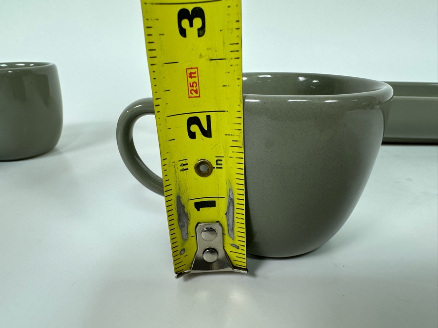 Claudia Shuride Vintage Mid-Century Cups 2.5H With Tray 21 X 3 [Photo 7]