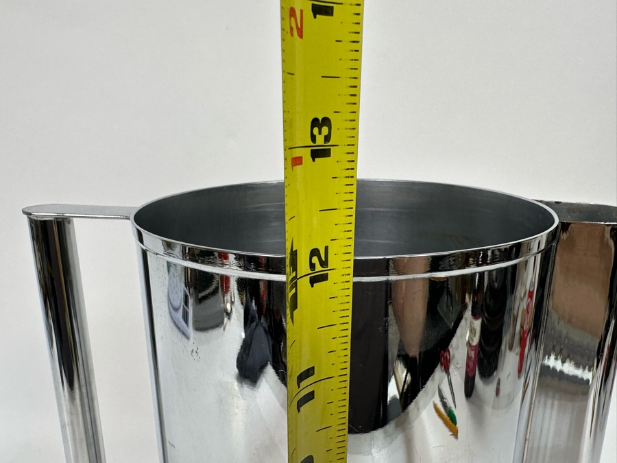 Vintage Art Deco Chrome Pitcher 12H [Photo 9]