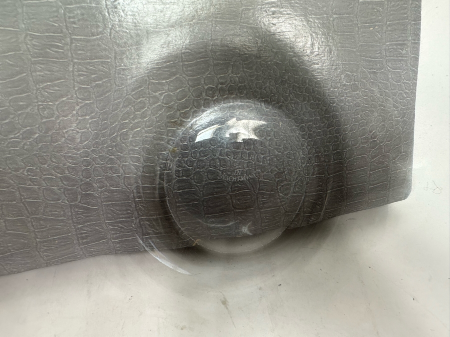 Nachtmann Crystal Bowl With Elephants Safari Signed 9W X 6 7/8H [Photo 10]