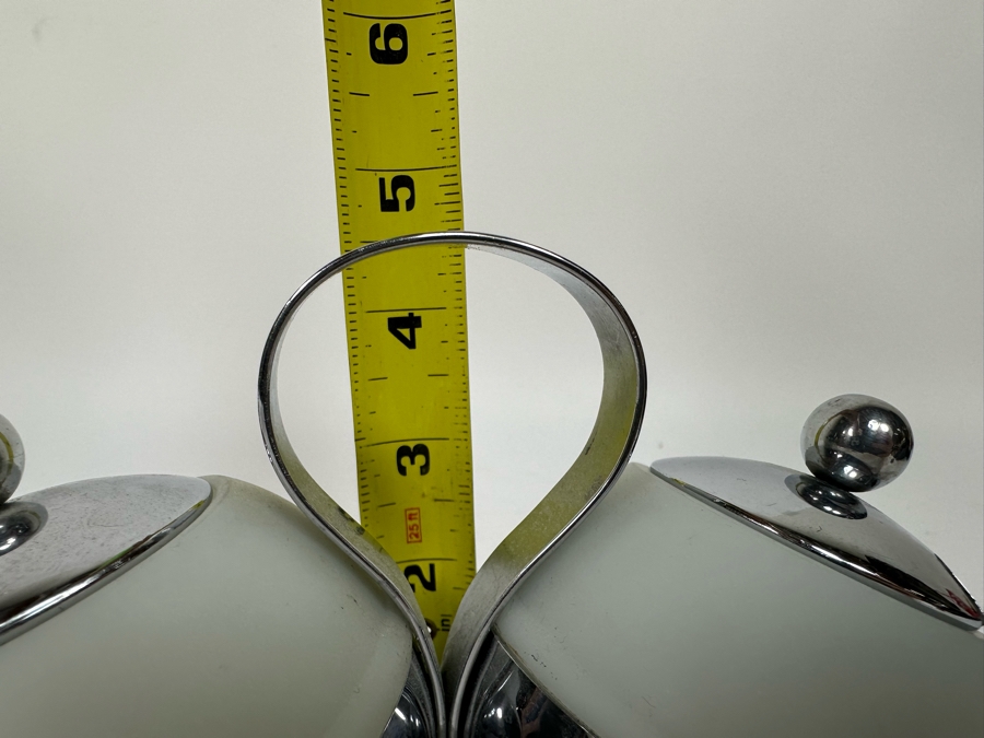 Vintage Art Deco Double Condiment Server By Chase 6.5W X 4.5H [Photo 9]
