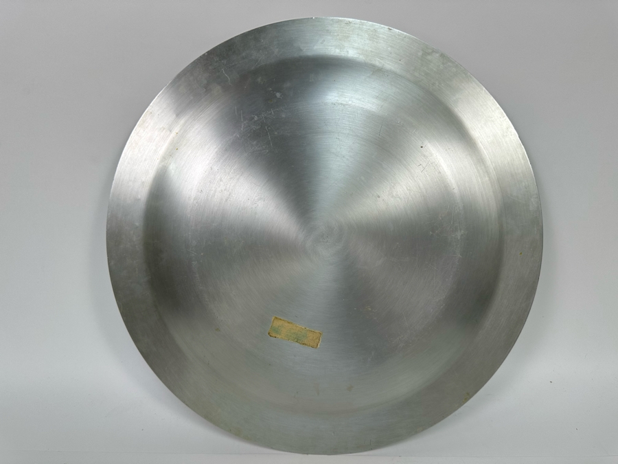 Lurelle Guild For Kensington Vintage Art Deco Aluminum 18' Round Constellation Tray [Photo 11]