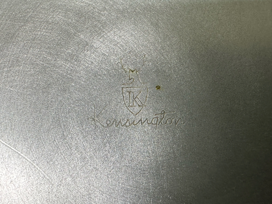 Lurelle Guild For Kensington Vintage Art Deco Aluminum 18' Round Constellation Tray [Photo 9]