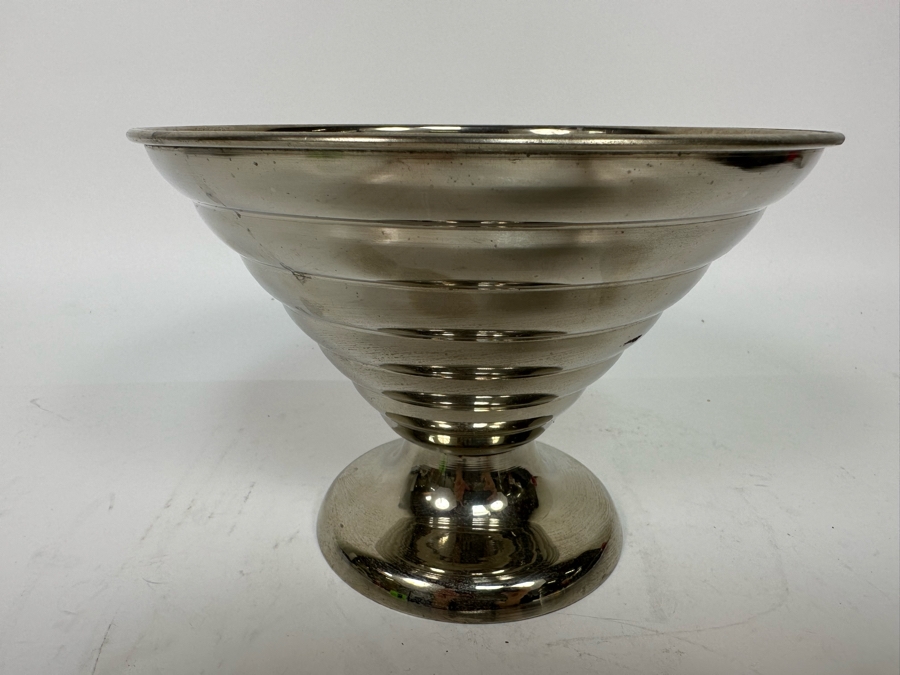 Vintage Art Deco Footed Bowl 7.5W X 5.5H [Photo 3]