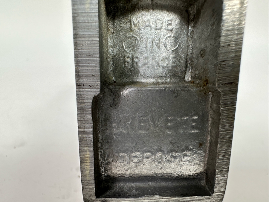 Vintage Art Deco Metal FOG Perfume Bottle Atomizer Made In France Brevete Depose Originally Owned By Joan Crawford (Client Did Makeup For Joan Crawford And She Gifted It Directly To Client) 3W X 1.25D X 4H [Photo 12]