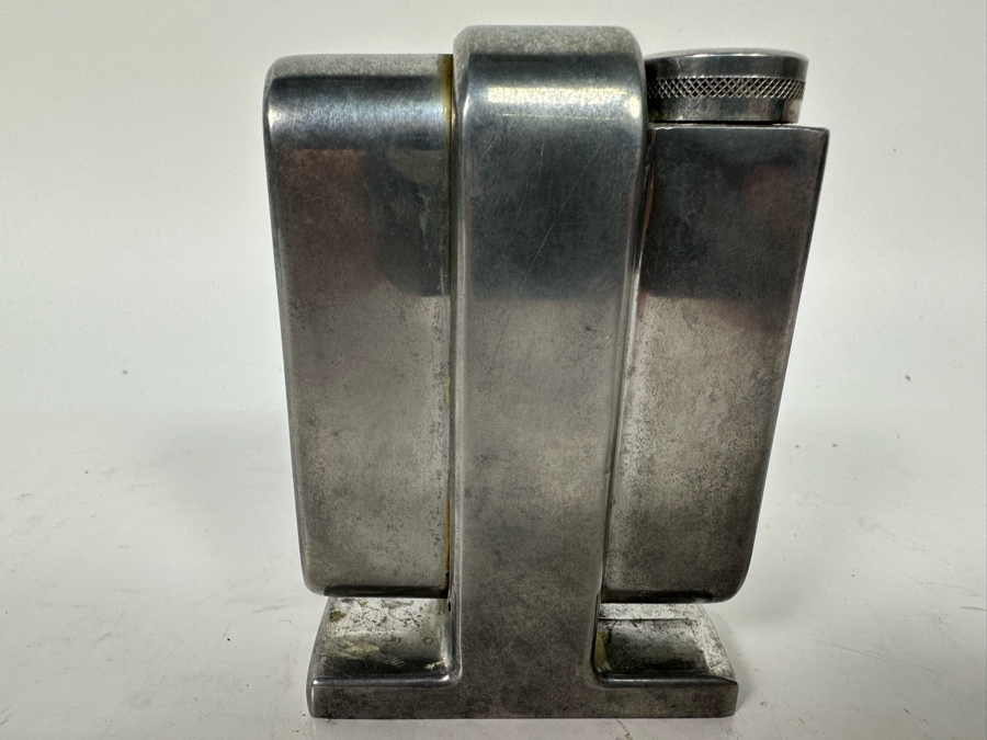 Vintage Art Deco Metal FOG Perfume Bottle Atomizer Made In France Brevete Depose Originally Owned By Joan Crawford (Client Did Makeup For Joan Crawford And She Gifted It Directly To Client) 3W X 1.25D X 4H [Photo 6]